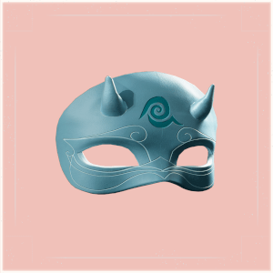 Windfolk Horned Demon Mask
