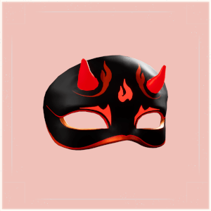 Triumvian Horned Demon Mask